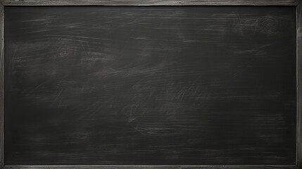 blackboard with chalk