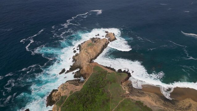 Unveiling the Hidden Beauty of Punta Cometa Oaxaca from Above