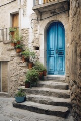 Fototapeta na wymiar Enchanting French Countryside: Medieval Fantasy Doorways