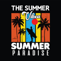 Summer T-Shirt Design, Design, Graphics, SVG, Summer,