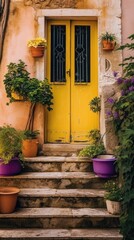 Enchanting French Countryside: Medieval Fantasy Doorways