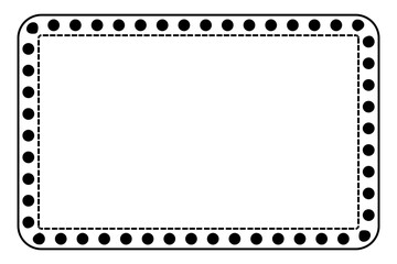 simple vector basic shape Frame, for Certificate, Placard or element design border