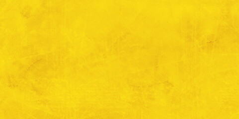 Grunge yellow background. yellow concrete or cement material in abstract wall background texture. Seamless light yellow concrete texture.