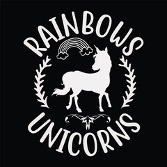 
Unicorn T-shirt graphic Unicorn lover