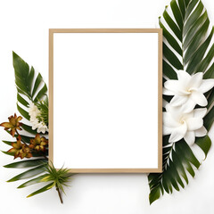 Picture Frame Mockup. Background Cutout For Use with your own Art. 