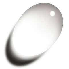 water drop isolated on white. isolated png transapency