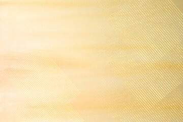 和風（アブストラクト）背景はオレンジ色の水彩タッチ　金色のラインの構成 - 626756264