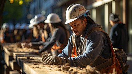 construction workers.generative ai