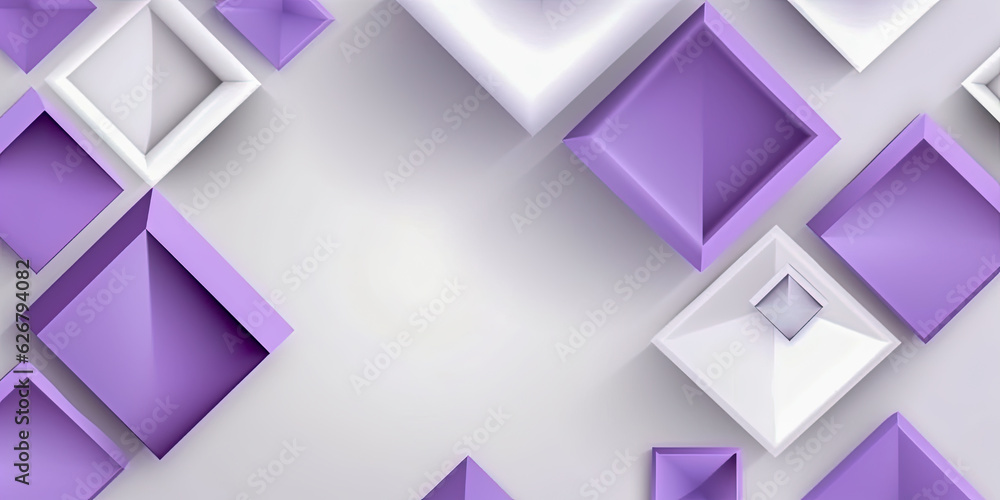 Poster intricate colorful background with mix of shapes and colors - generative ai