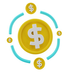 3D Equity Investment Illustration