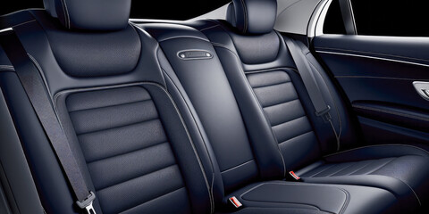 Interior of a modern car - Generative AI