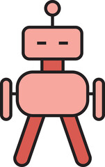Robot Character Icon