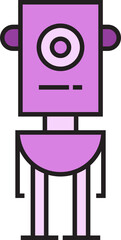 Robot Character Icon