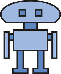 Robot Character Icon