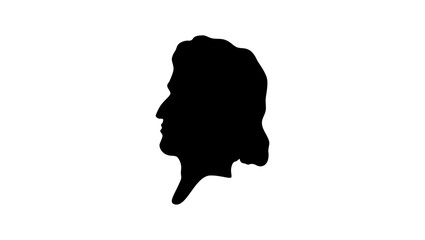 Friedrich Schiller silhouette