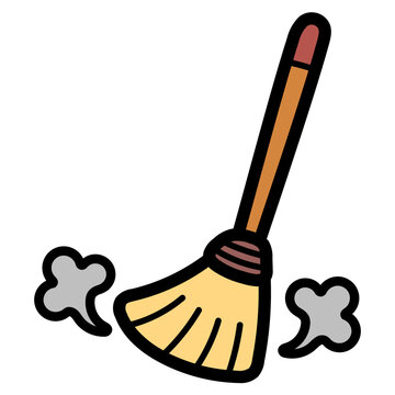 recommend clip art: sweep filled outline icon style