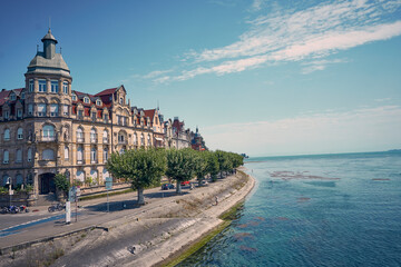 Seestraße in Konstanz am Bodensee