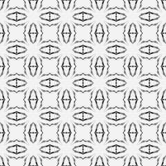 Green geometric chevron watercolor border. Black