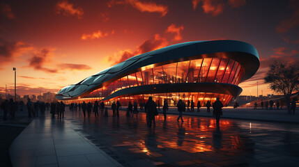 Stadium. Generative Ai