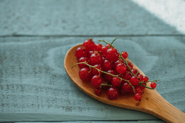 pomegranate on wooden table