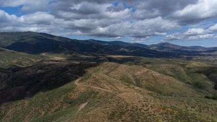 Sierra Pelona Mountains and Rowher Flat near Agua Dulce, California