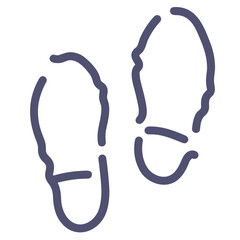 Boots symbol icon vector image. Illustration of the boot footwear shoe design image