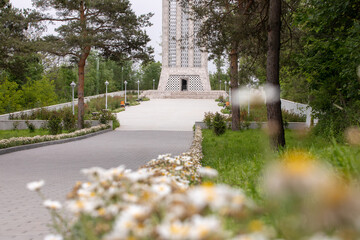 Mausoleum of Vagif located in Shusha, Azerbaijan