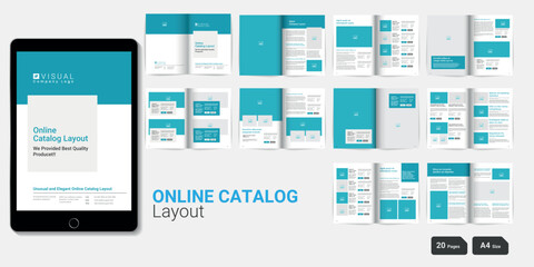Online Catalog Design  Architecture Catalog Layout Catalog