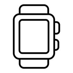 Outline Smart watch icon