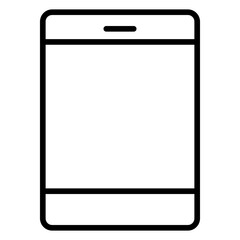 Outline Tablet icon