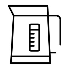 Outline Electric Kettle icon
