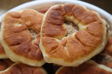  TAsty Traditional Caucasian dish with meat - bilyash