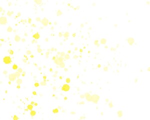 Yellow splashes