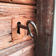 old door lock
