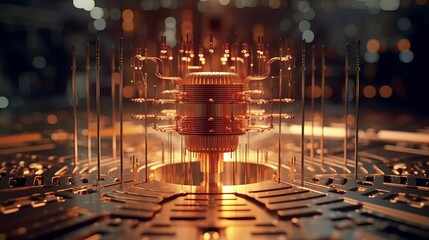 Quantum Computing Frontier: A Visionary Collection of Images for Stock Marketplaces