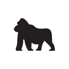 Gorilla icon vector illustration symbol