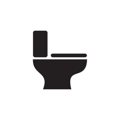 Toilet icon vector illustration symbol