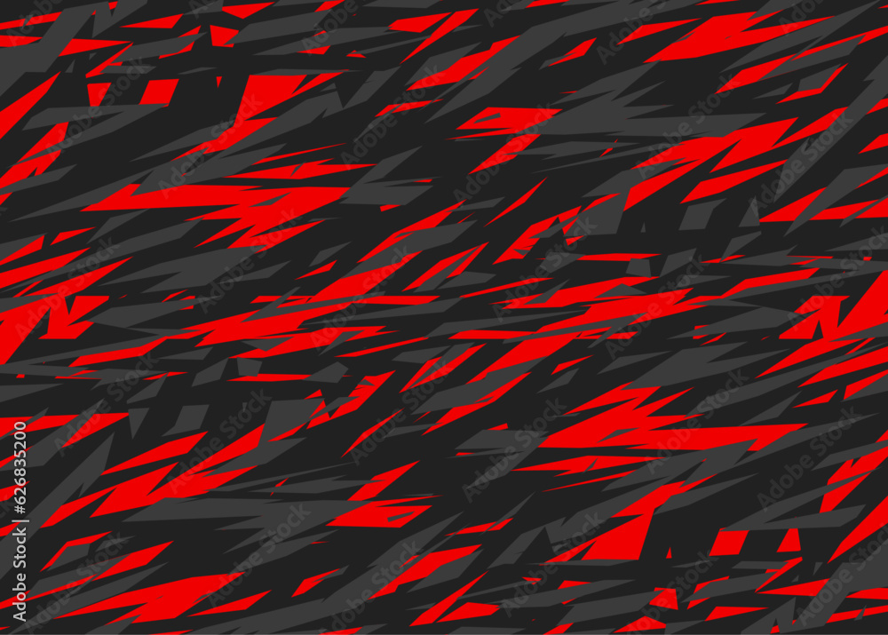 Poster abstract background with seamless rough lines pattern