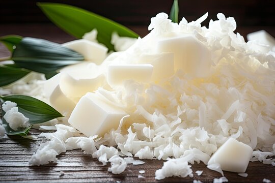 Close White Soy Wax Flakes Candle Making Light Texture Soy Stock Photo by  ©fentonroma143@gmail.com 635882114