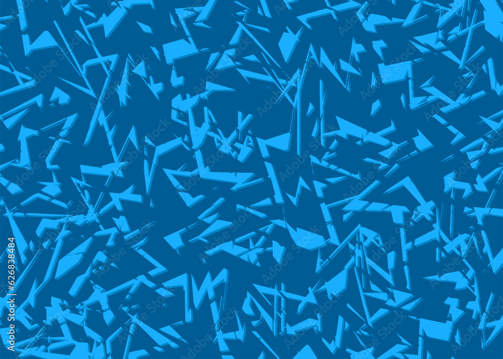 Poster abstract background with seamless rough lines pattern