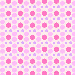 Fototapeta na wymiar polka dot pattern seamless texture abstract background modern design vector illustration