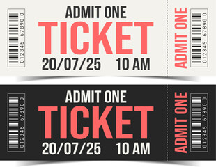 Simple set of tickets