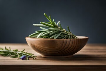 rosemary in a bowl