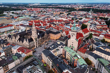 Obraz premium Marienplatz in Munich