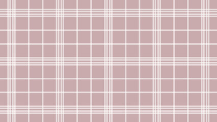 Fototapeta premium Pink and white plaid checkered pattern