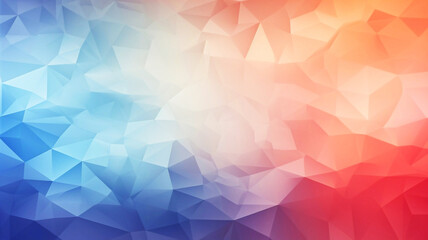 Fototapeta premium Colorful abstract low poly background