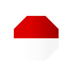 Geometry Indonesia Flag