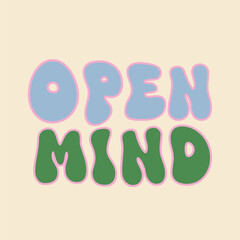 Positive motivational quote. Vintage style design.