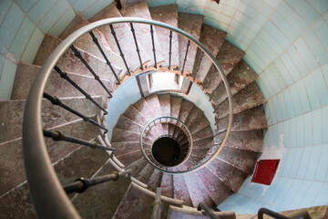 L'escalier du phare Bear © William Carlier