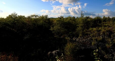 Five connective Lakes.Wudalianchi Volcanic Ruins Protection area, Heilongjiang, China.